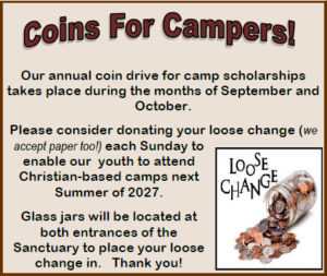 Coins For Campers